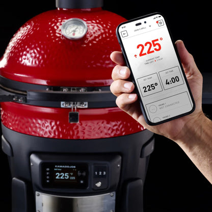 Kamado Joe Konnected Joe™ 18-Inch Digital Charcoal Grill & Smoker with WiFi