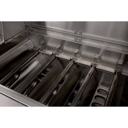Muscle - 54" Freestanding Hybrid Grill - Liquid Propane