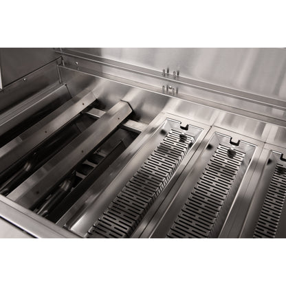 Muscle - 54" Freestanding Hybrid Grill - Liquid Propane