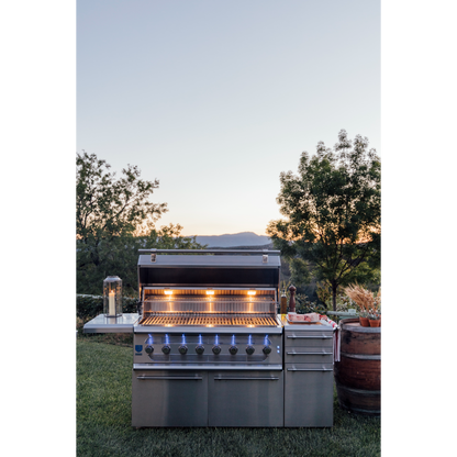 American Made Grills Muscle 54" Freestanding Hybrid Grill - Liquid Propane