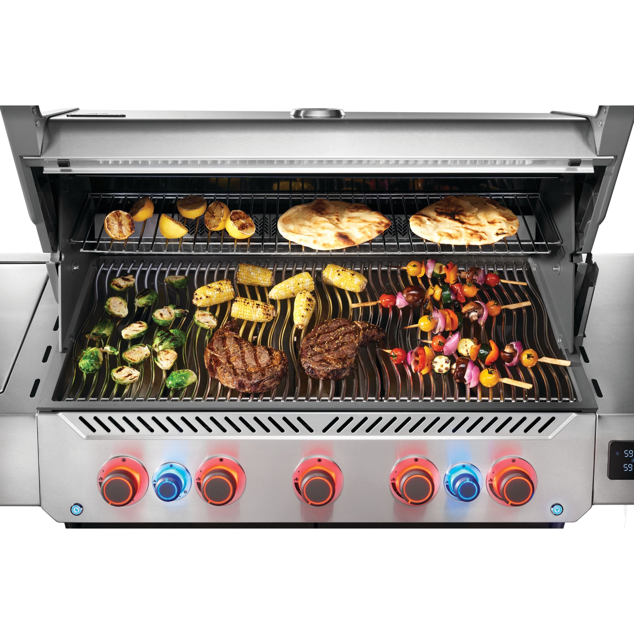 Napoleon Prestige® 665 PropaneGas Grill | Infrared Side & Rear