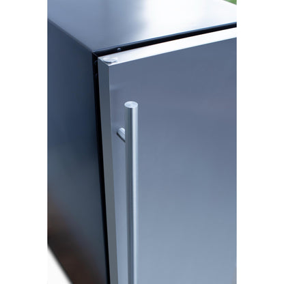 15" Outdoor Rated Refrigerator with Stainless Steel Door and Handle