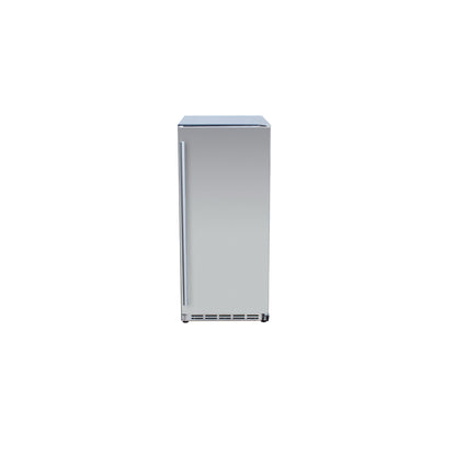 15" Outdoor Rated Refrigerator with Stainless Steel Door and Handle