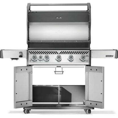 Napoleon Rogue PRO 525 Propane Grill with Infrared Side Burner - Stainless Steel
