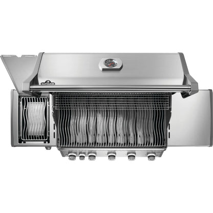 Napoleon Rogue PRO 525 Propane Grill with Infrared Side Burner - Stainless Steel