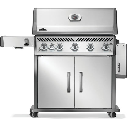 Napoleon Rogue PRO 625 Liquid Propane with Infrared Side Burner - Stainless Steel