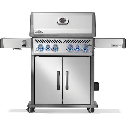 Napoleon Rogue PRO-S 525 Liquid Propane Grill with Infrared Side and Rear Burners - Stainless Steel