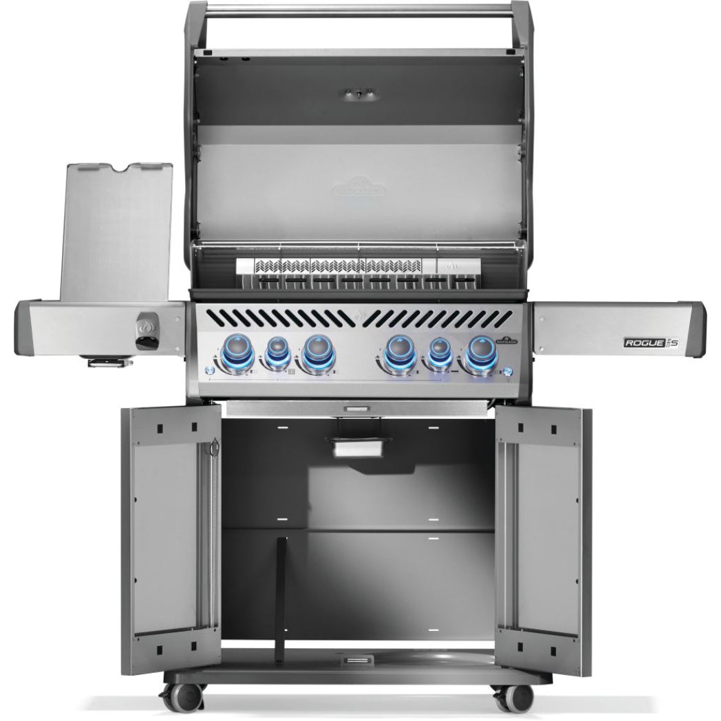 Napoleon Rogue PRO-S 525 Natural Gas Grill with Infrared Side and Rear Burners - Stainless Steel