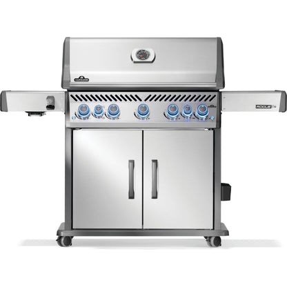 Napoleon Rogue PRO-S 625 Liquid Propane Grill with Infrared Side and Rear Burners - Stainless Steel