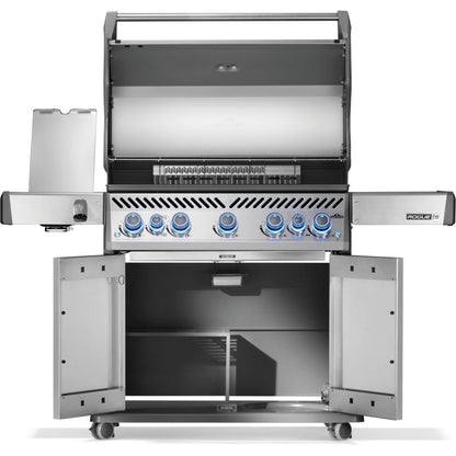 Napoleon Rogue PRO-S 625 Liquid Propane Grill with Infrared Side and Rear Burners - Stainless Steel