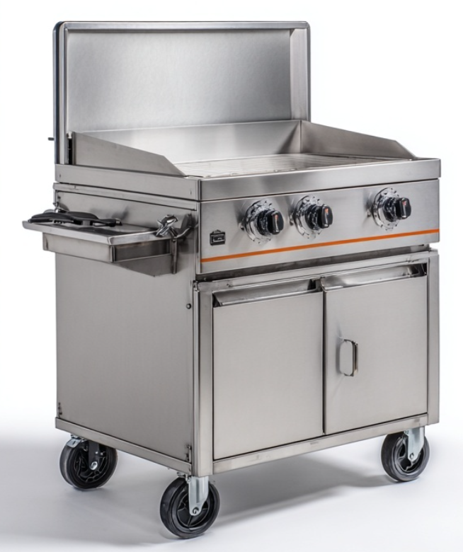 Conifer 34" Mobile Gas Commercial Outdoor Griddle