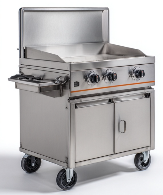 Conifer 34" Mobile Gas Commercial Outdoor Griddle