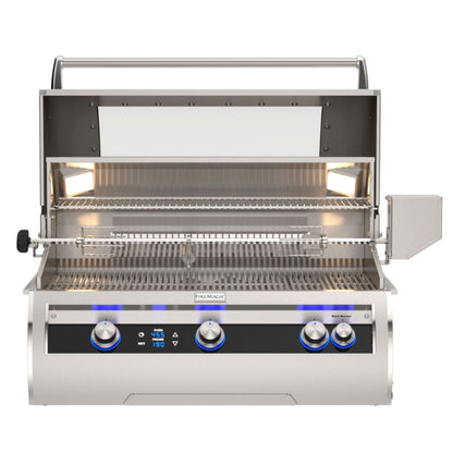 Echelon E790i 40" Built-In Grill Digital Thermometer with Infared Burner on Left side