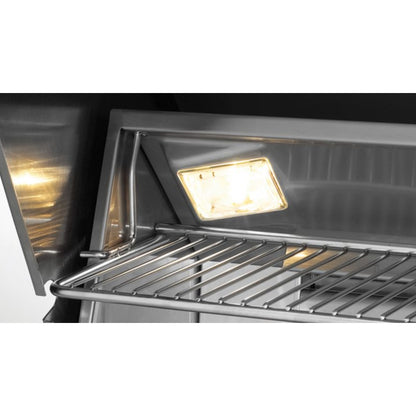 Echelon E790i 40" Built-In Grill Digital Thermometer with Infared Burner on Left side