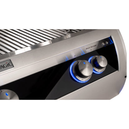 Echelon E790i 40" Built-In Grill Analog Thermometer with Infared Burner on Left Side
