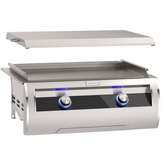 Echelon Gourmet Griddle with Black Glass