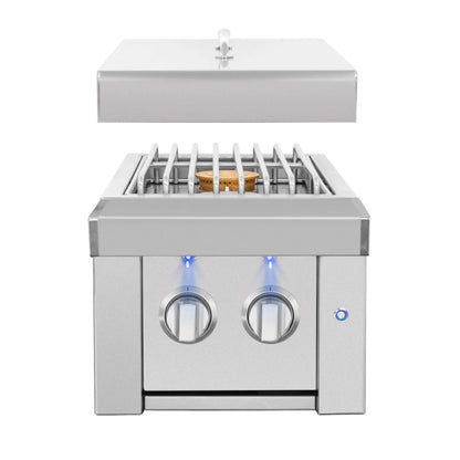 Estate Double Side Burner - Natural Gas