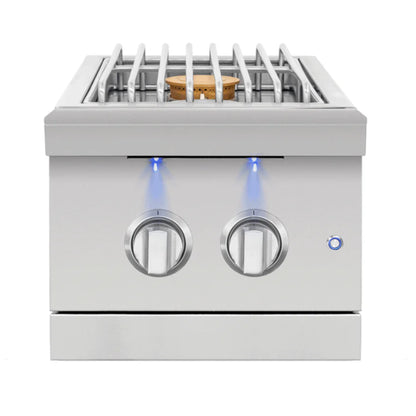 Encore Double Side Burner - Natural Gas