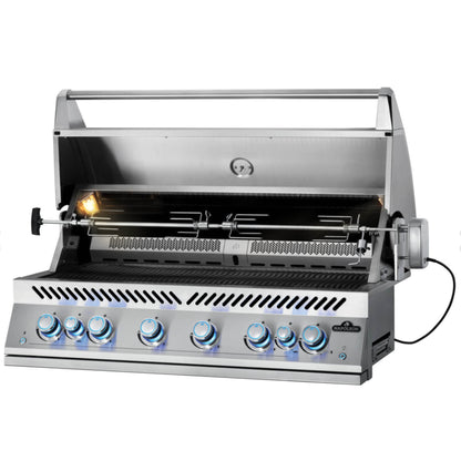 Napoleon Built-In 700 Series 44" Liquid Propane Grill with Dual Infrared Rear Burners - Stainless Steel