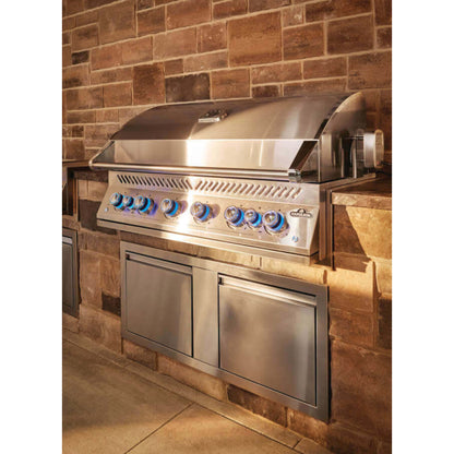 Napoleon Built-In 700 Series 44" Liquid Propane Grill with Dual Infrared Rear Burners - Stainless Steel