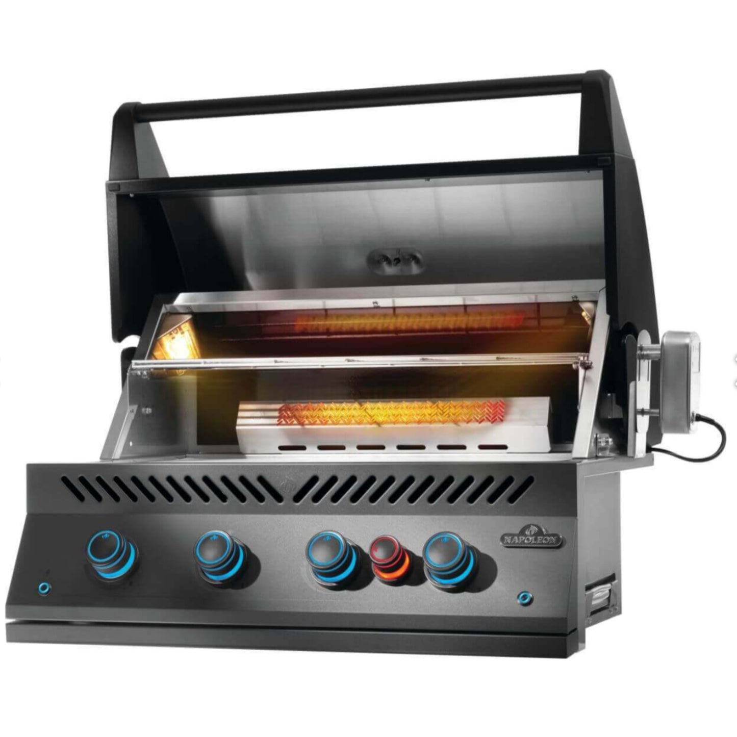 Napoleon Built-In 700 Series 32" Natural Gas Grill with Infrared Rear Burner - Matte Black