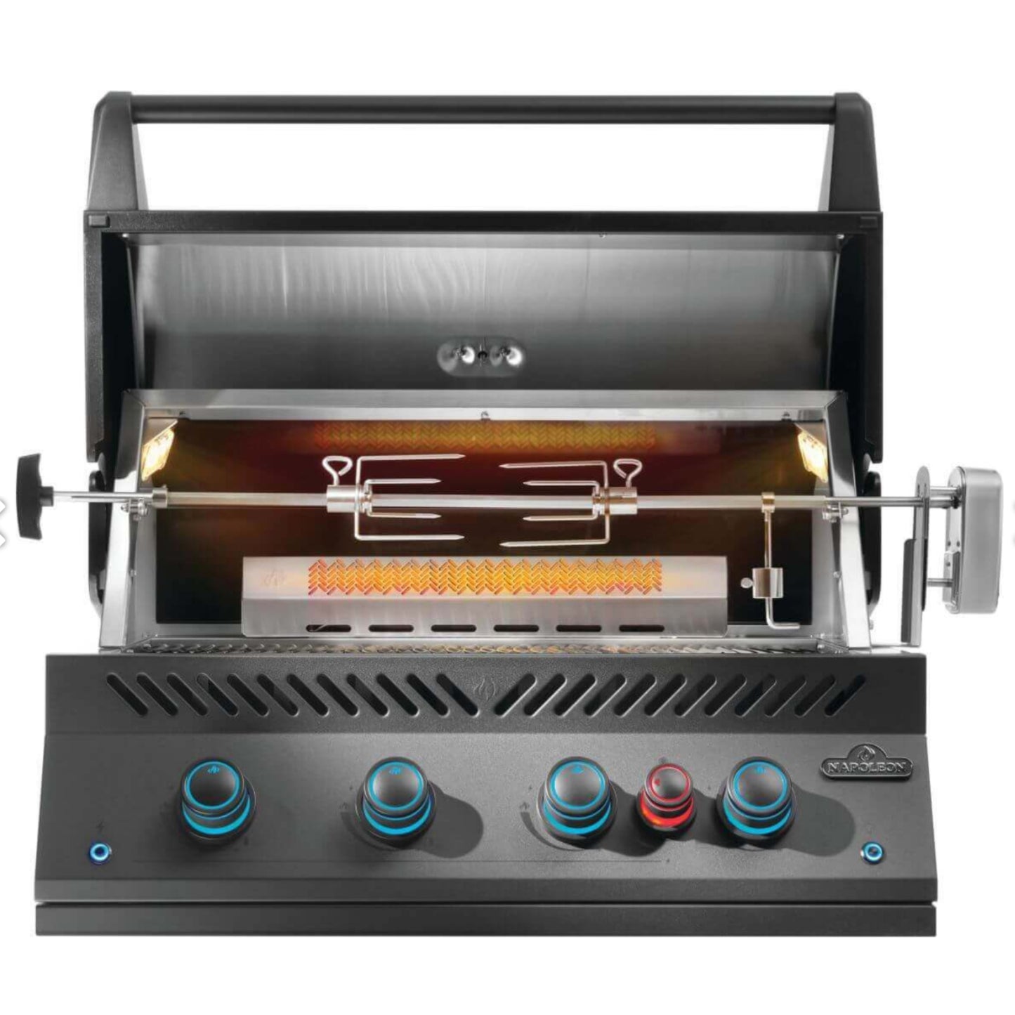 Napoleon Built-In 700 Series 32" Natural Gas Grill with Infrared Rear Burner - Matte Black
