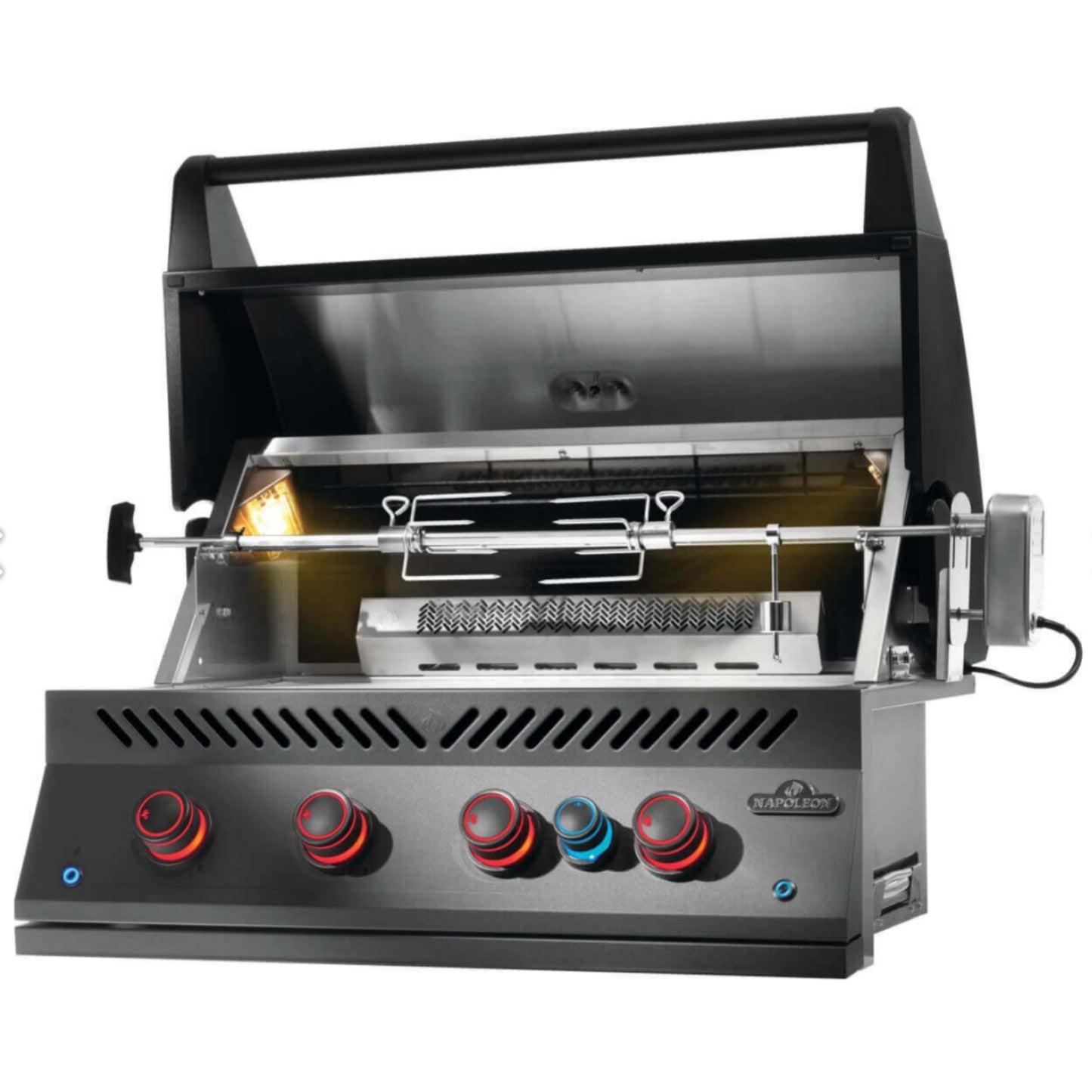 Napoleon Built-In 700 Series 32" Natural Gas Grill with Infrared Rear Burner - Matte Black