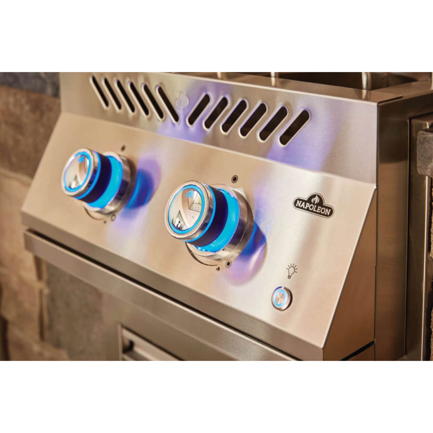 Napoleon Grill Built-In 700 Series 18" Power Burner Natural Gas, Stainless Steel