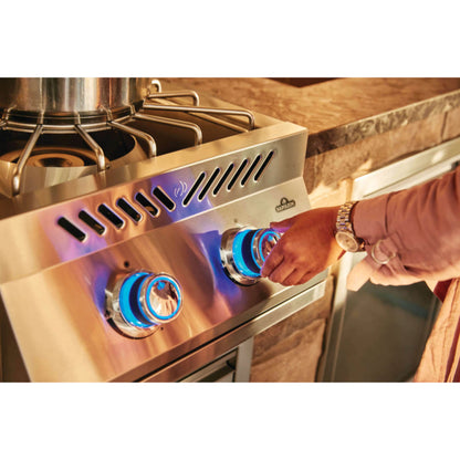 Napoleon Grill Built-In 700 Series 18" Power Burner Natural Gas, Stainless Steel