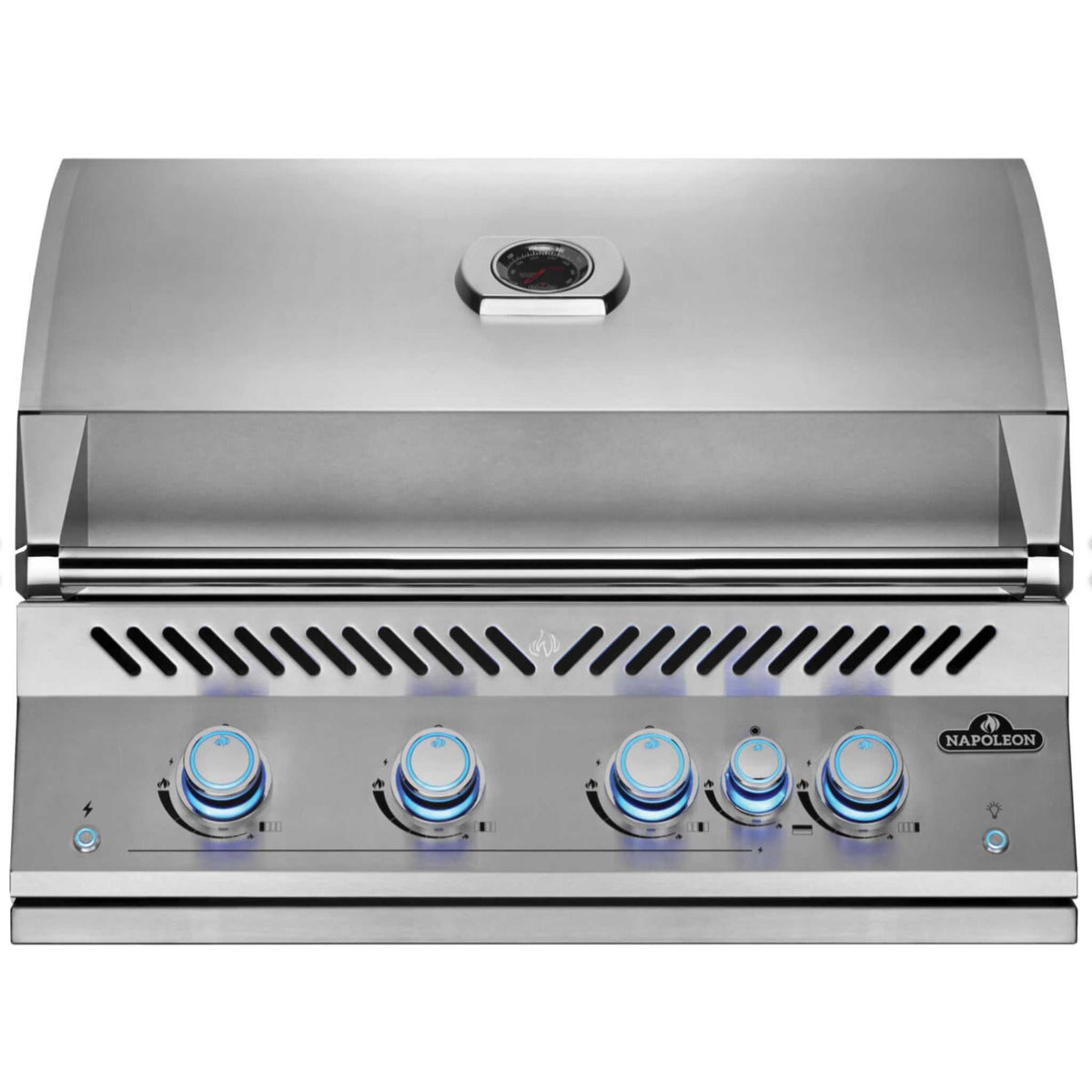 Napoleon Built-In 700 Series 32" stainless steel natural gas grill with infrared rear burner and LED knobs