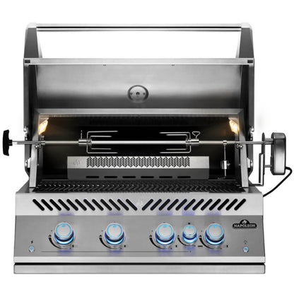 Napoleon Built-In 700 Series 32" Liquid Propane Grill with Infrared Rear Burner - Stainless Steel