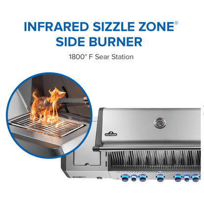 Napoleon Prestige® 665 Propane Gas Grill (Stainless Steel)