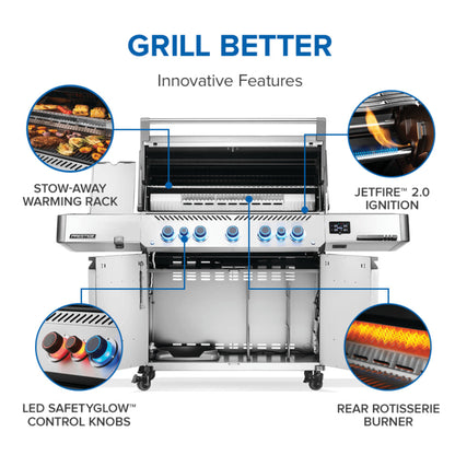 Napoleon Prestige® 665 Connected Gas Grill (Natural Gas)