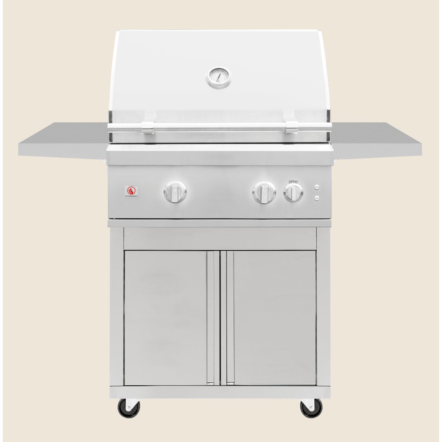 Summerset Quest Freestanding 30" Liquid Propane Grill with Deluxe Cart