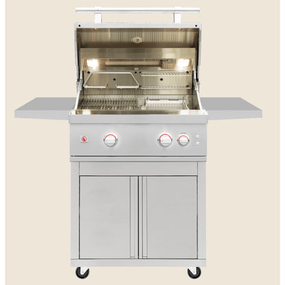 Summerset Quest Freestanding 30" Liquid Propane Grill with Deluxe Cart