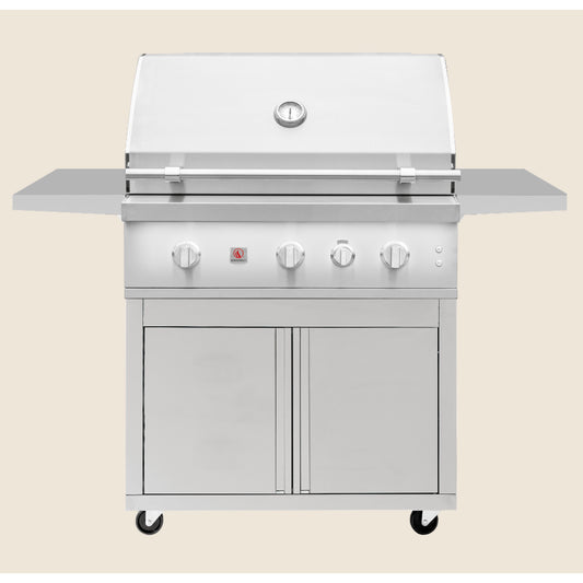 Summerset Quest Freestanding 36" Natural Gas Grill with Deluxe Cart