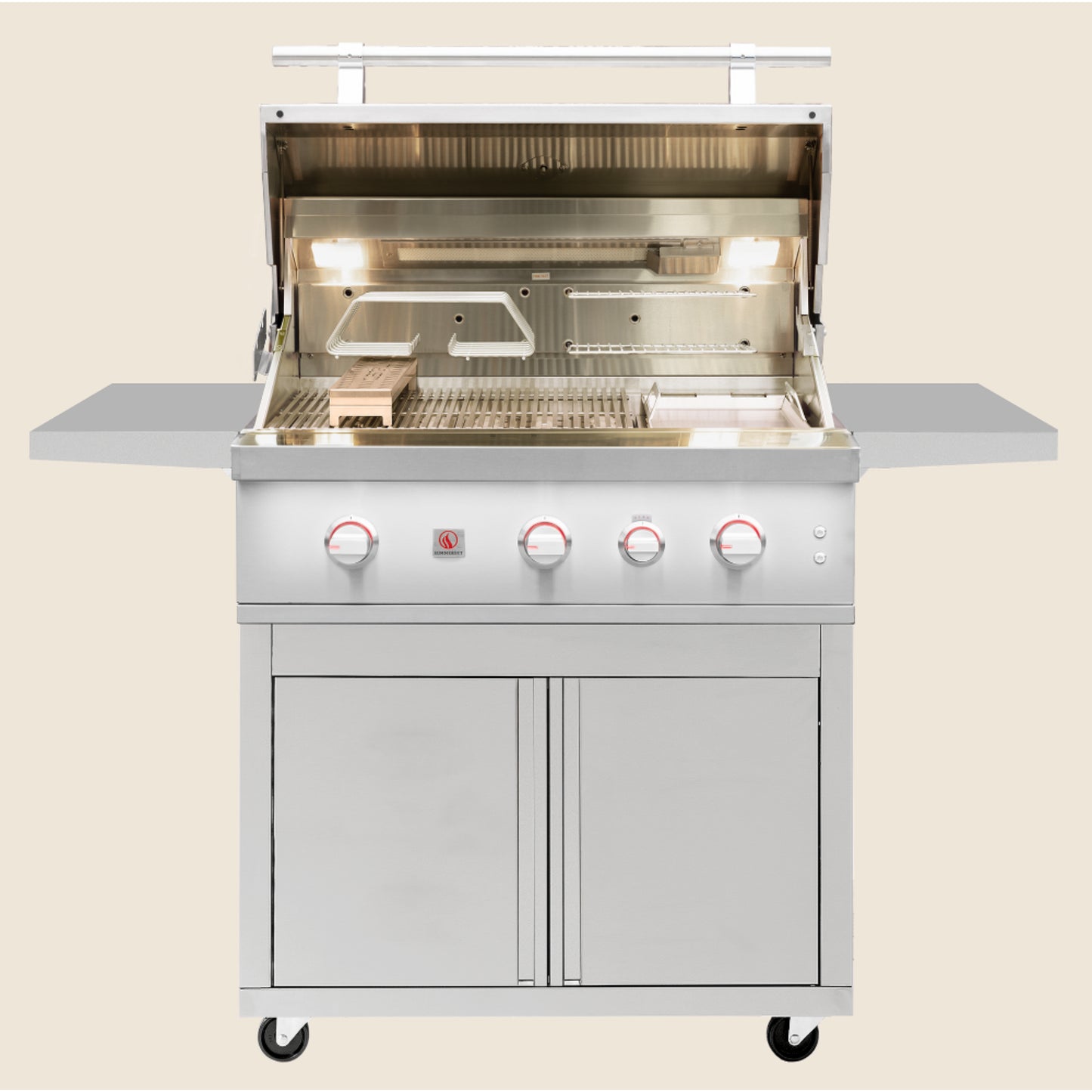 Summerset Quest Freestanding 36" Liquid Propane Grill with Deluxe Cart