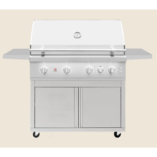 Summerset Quest 42" Freestanding Propane Gas Grill with Deluxe Cart