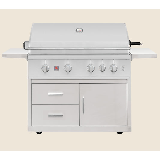 Summerset TRL Pro Freestanding  40" Liquid Propane Grill with Deluxe Cart