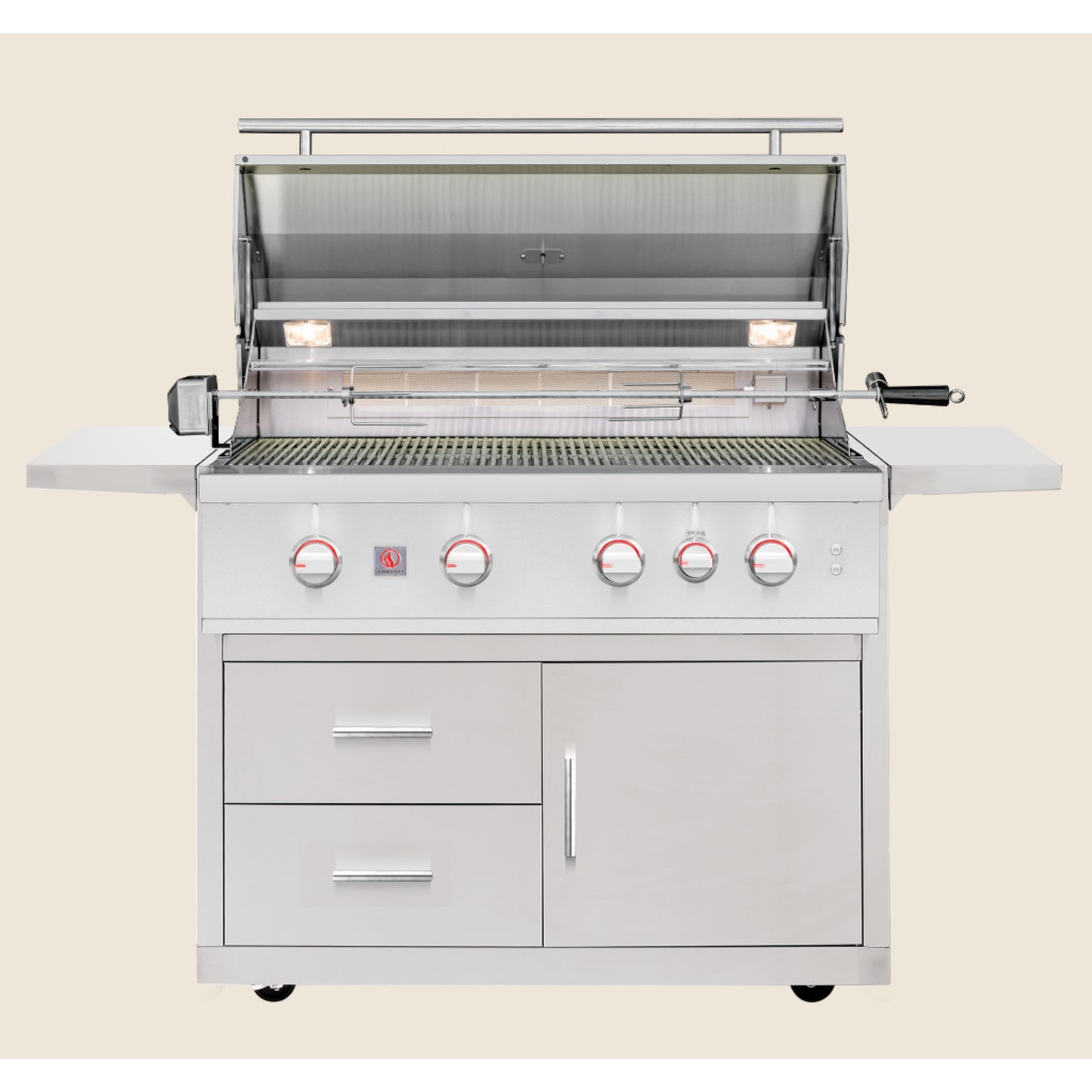 Summerset TRL Pro Freestanding  40" Liquid Propane Grill with Deluxe Cart