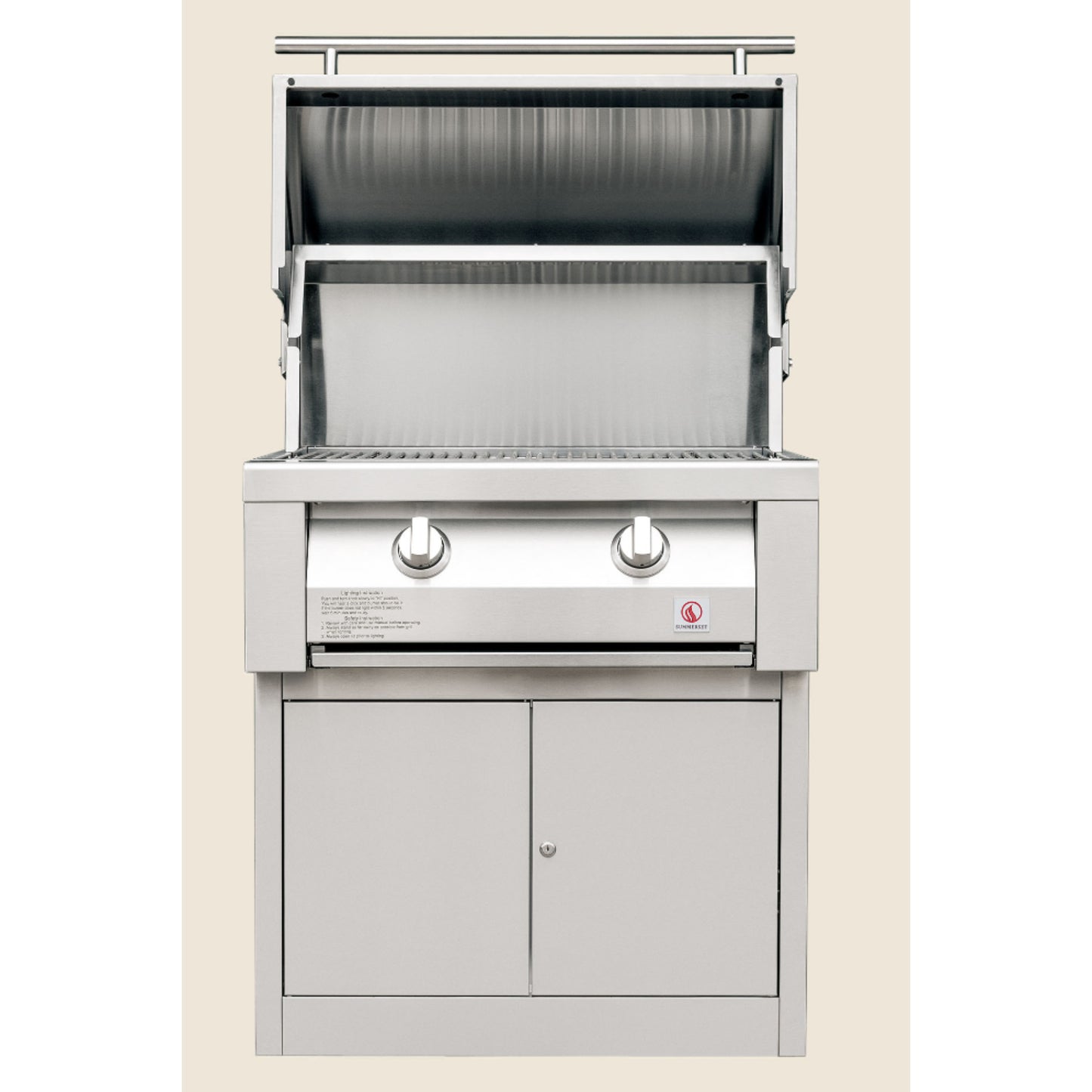 Summerset Freestanding 30" Liquid Propane Resort Grill with Pedestal Cart