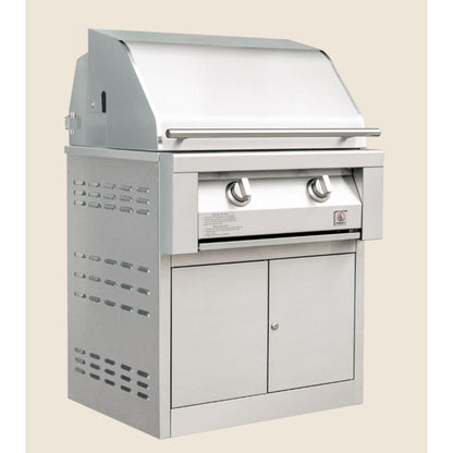 Summerset Freestanding 30" Liquid Propane Resort Grill with Pedestal Cart