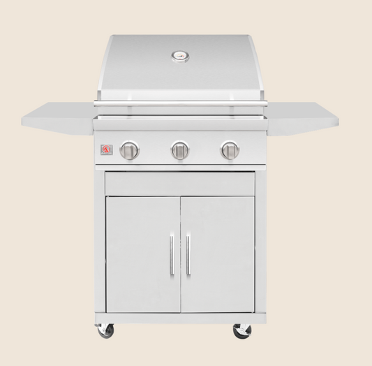 Cart for 25" Sizzler Series Grills