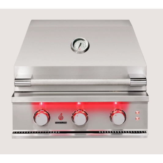 TrueFlame 25" 3 Burner Gas Grill - Liquid Propane