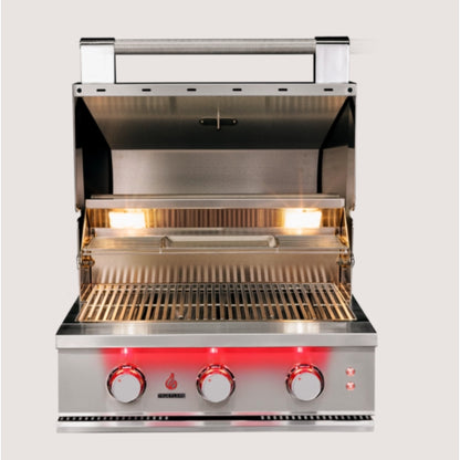 TrueFlame 25" 3 Burner Gas Grill - Natural Gas