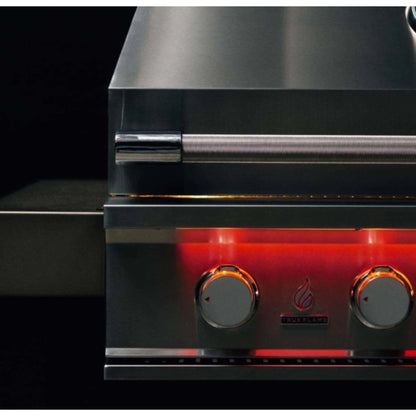 TrueFlame 25" 3-Burner Freestanding Liquid Propane Grill with Deluxe Cart