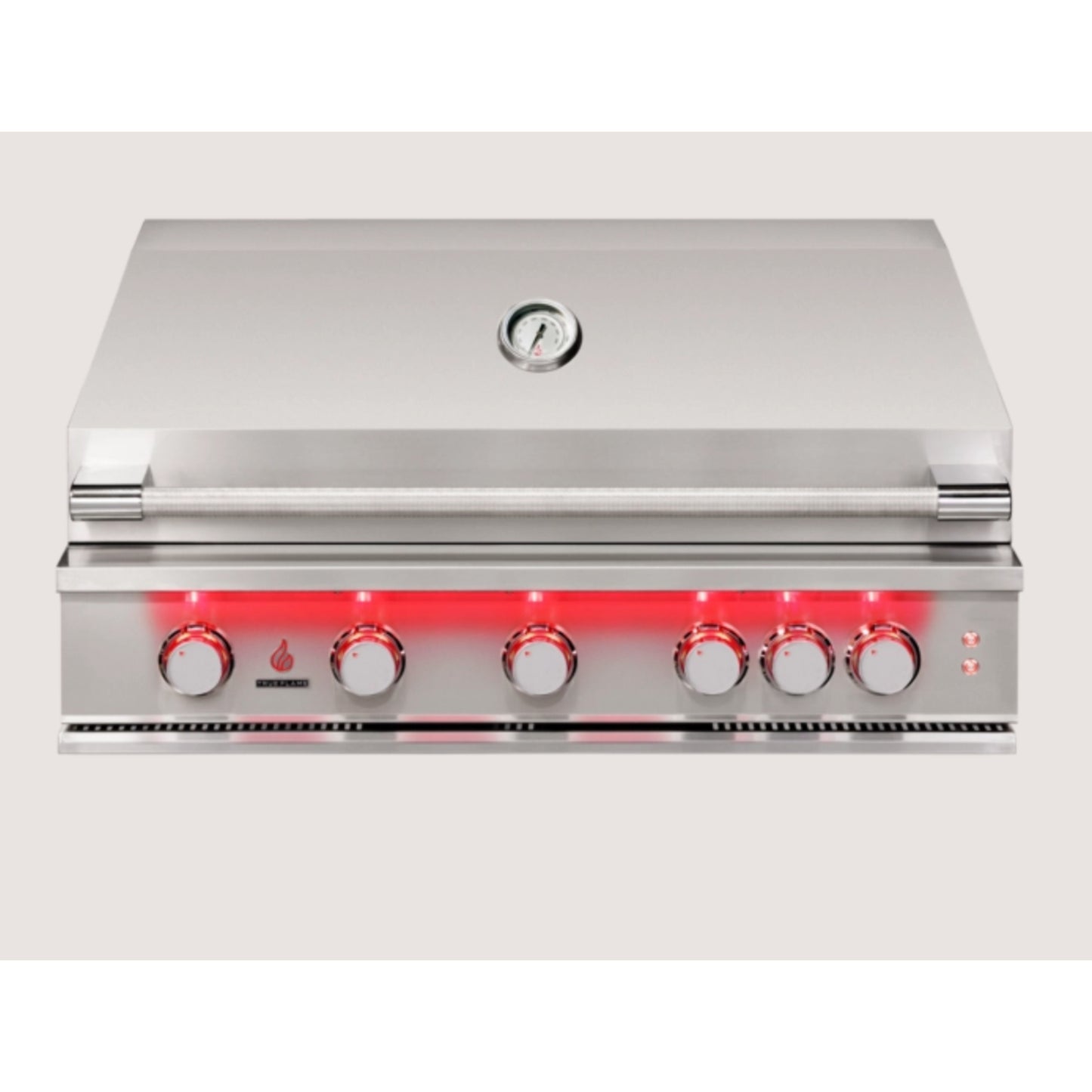 TrueFlame 40" 5-Burner Freestanding Natural Gas Grill with Deluxe Cart