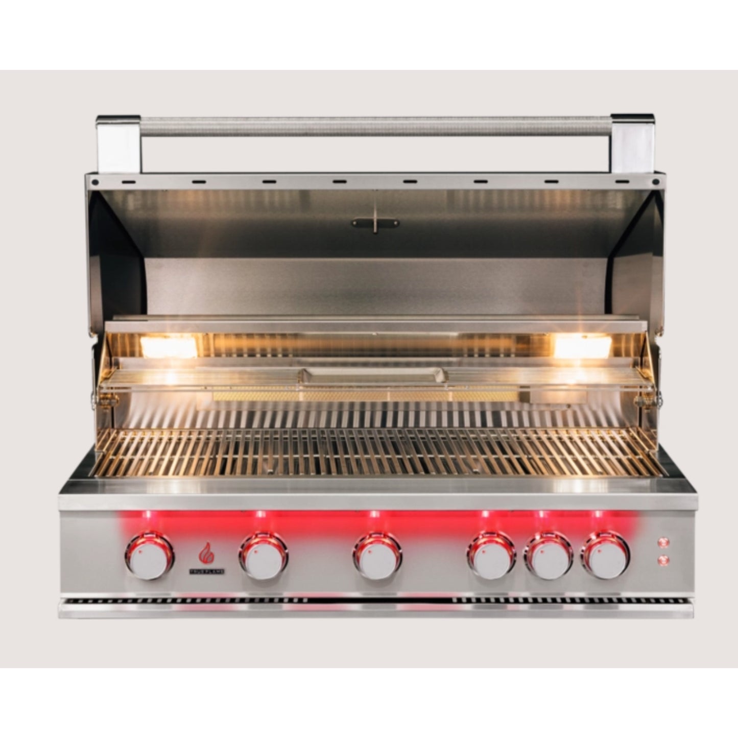 TrueFlame 40" 5-Burner Freestanding Natural Gas Grill with Deluxe Cart