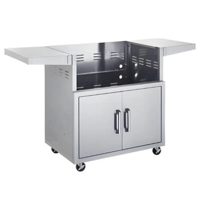 TrueFlame 32" Gas Grills (including E Series) Deluxe Cart with  Fold-Down Side Shelves