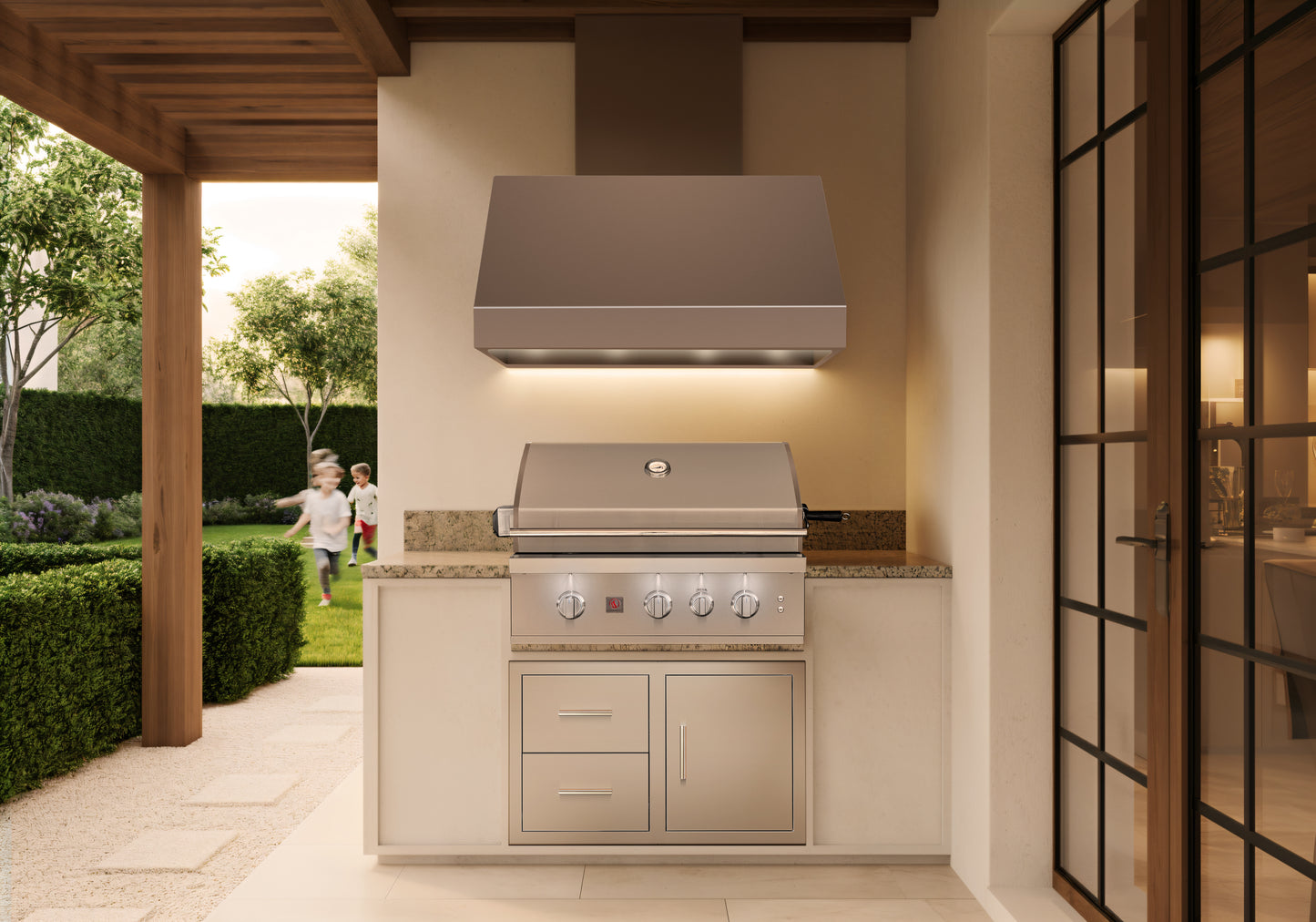 Summerset TRL Pro Freestanding 32" Liquid Propane Grill with Deluxe Cart